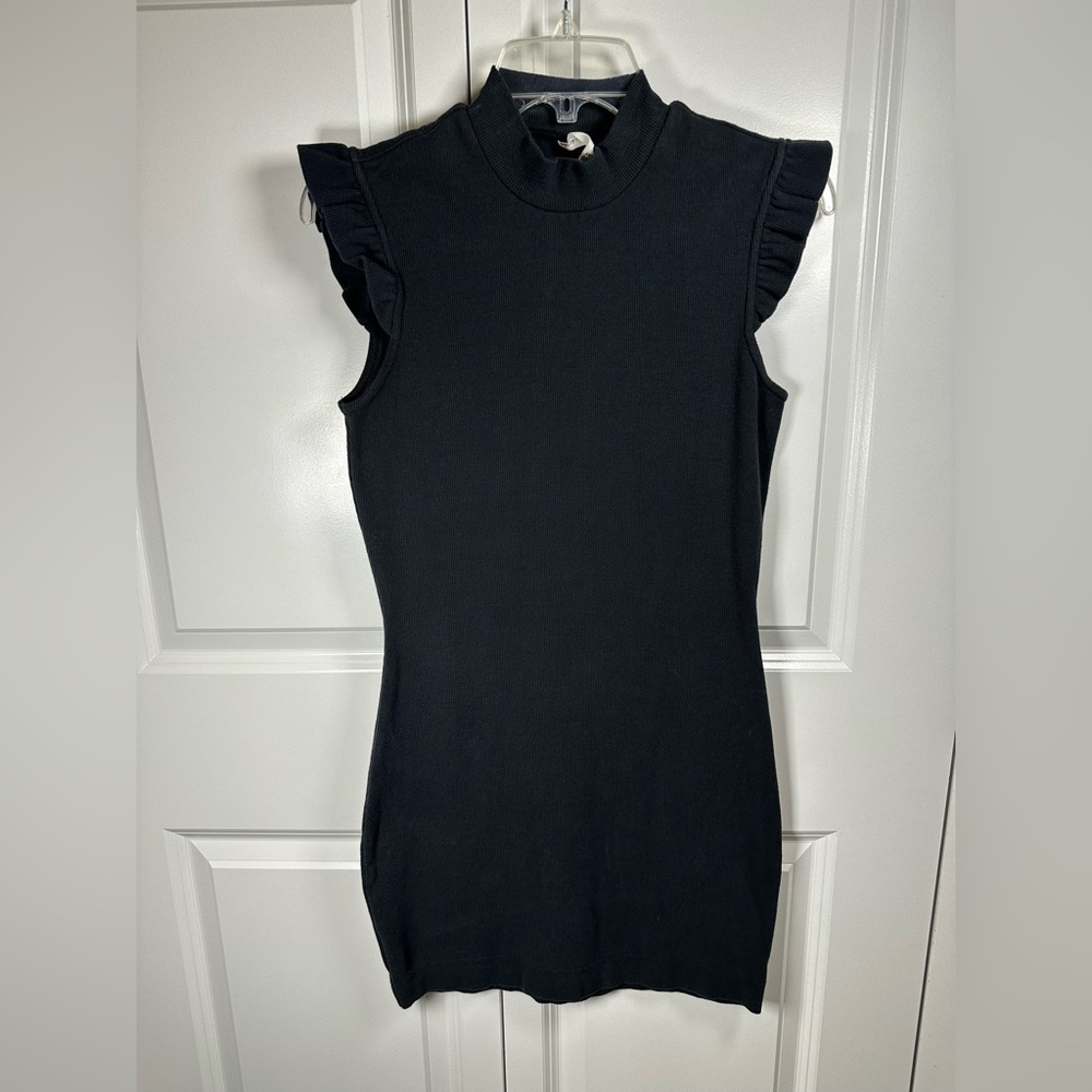 Daily Practice by Anthropologie Black Mini Dress - Picture 3 of 8